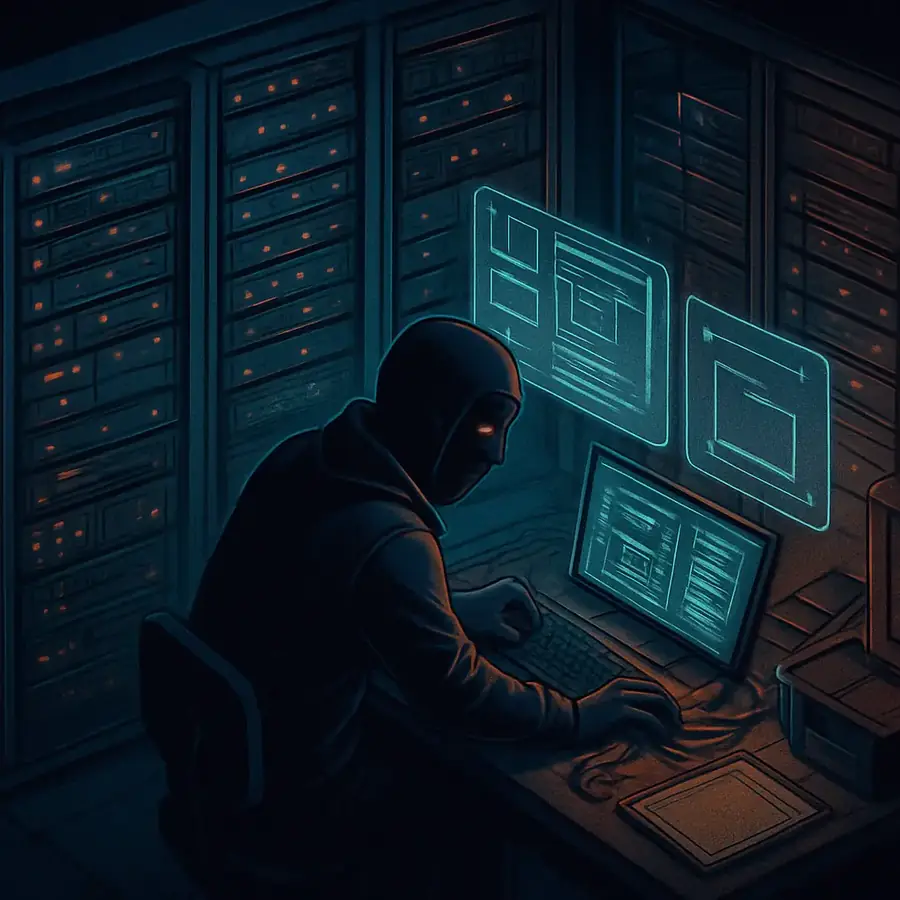 Prinz Eugen: Hand Ransomware auf der Tastatur, die als legitimer Administrator arbeitet und nur die neuesten Dateien