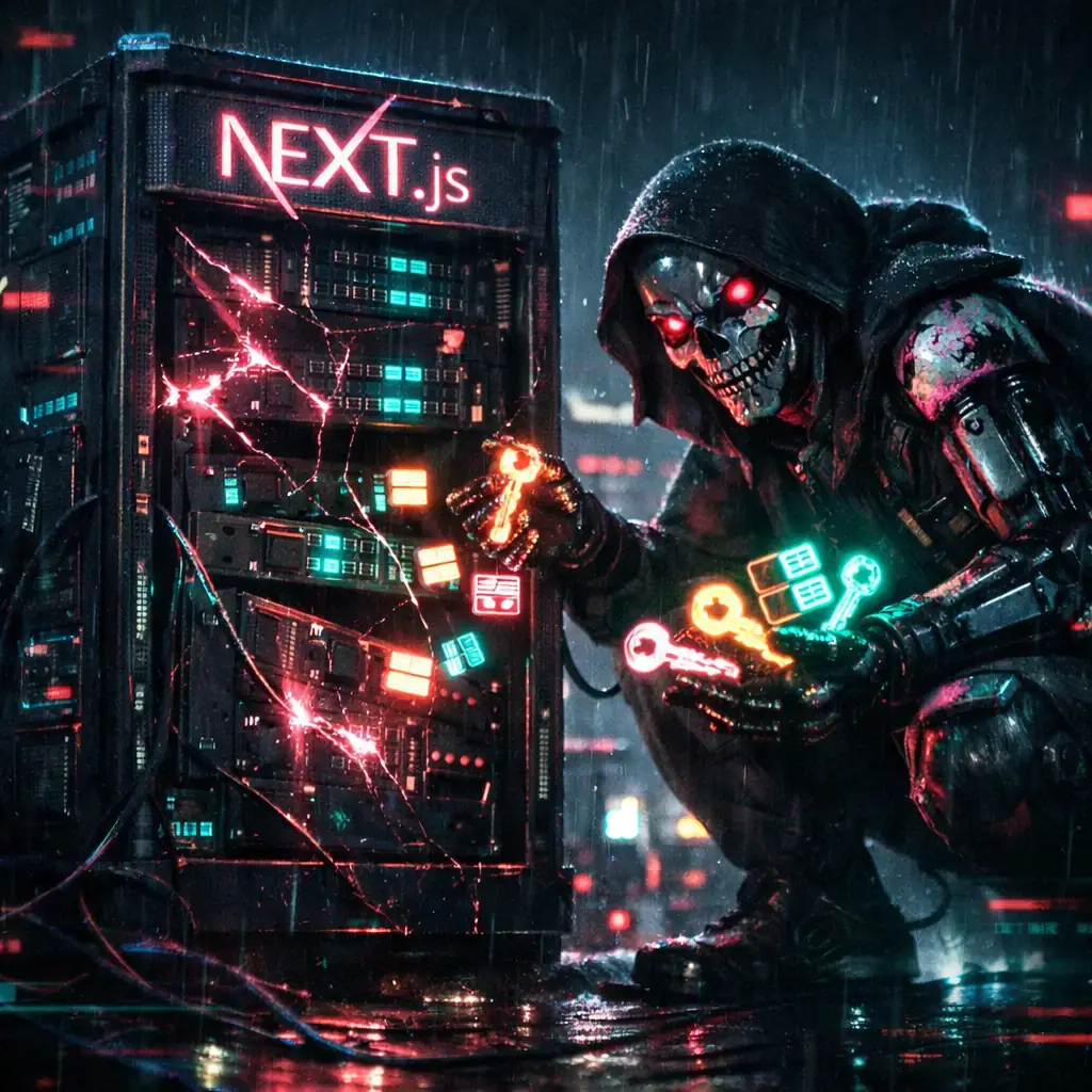 Security alert: massive campaign steals credentials by exploiting React2Shell and CVE-2025-55182 in Next.js