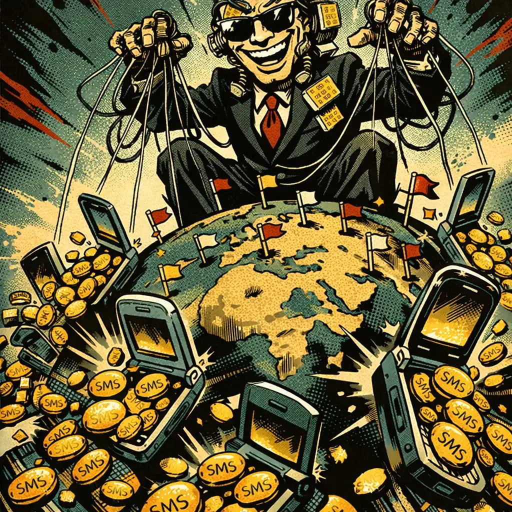 The fake CAPTCHA and international SMS scam that steals users and operators