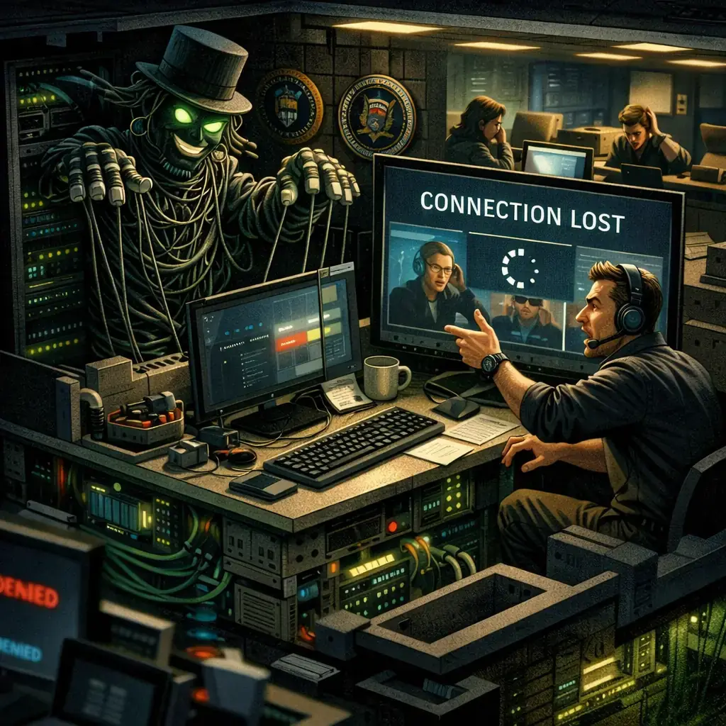 Camouflaged State Intrusions as Ransomware