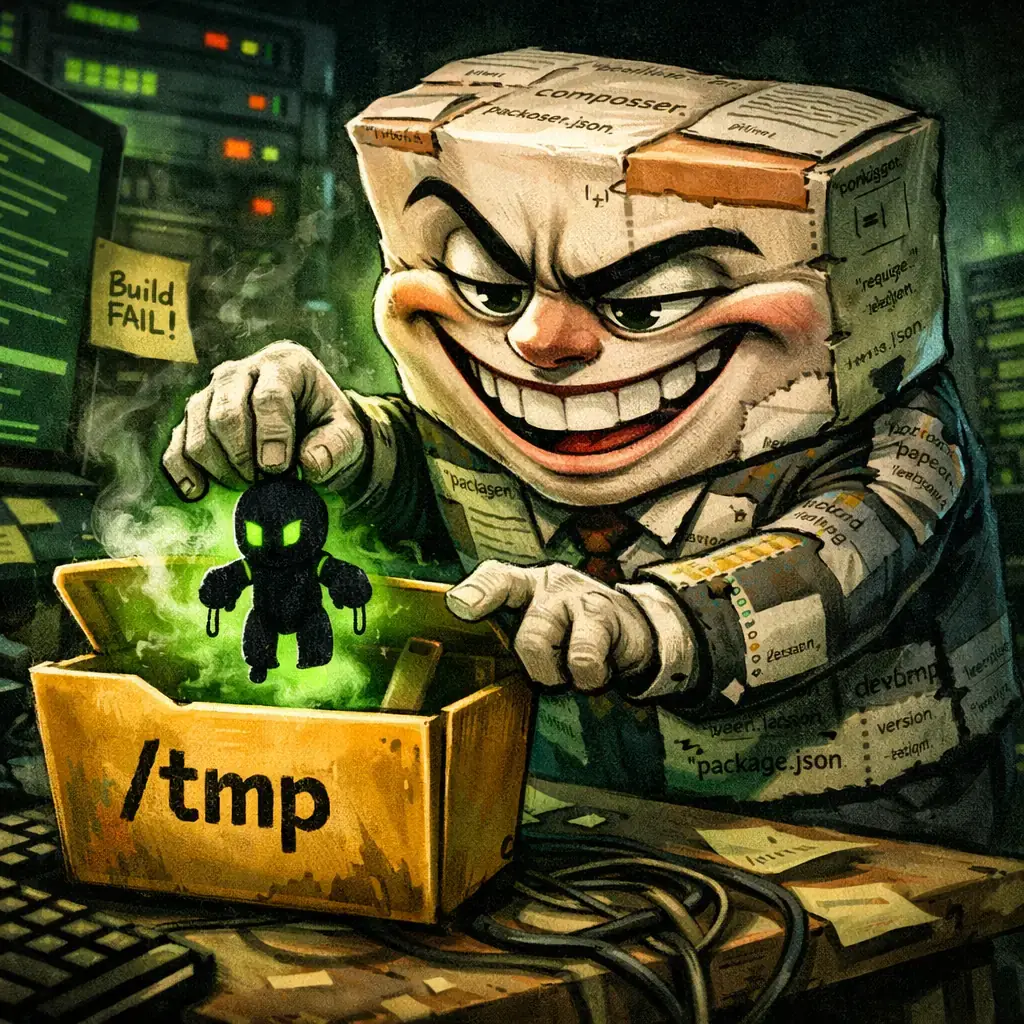 The cross- ecosystem attack that shook Packagist: when PHP and Node allow back doors in CI
