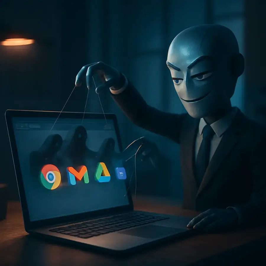 Claude's vulnerability for Chrome: simulated clicks and unconfirmed permissions that expose Gmail, Docs and Calendar