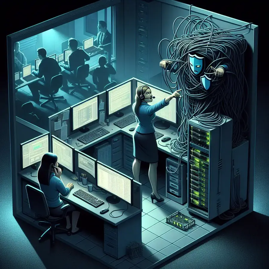 Intrusiones estatales camufladas como ransomware