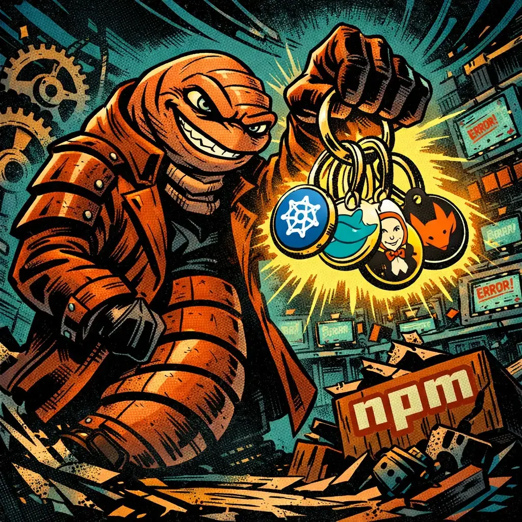 IronWorm: o ataque que rouba credenciais e transforma npm em uma porta de entrada para pacotes maliciosos